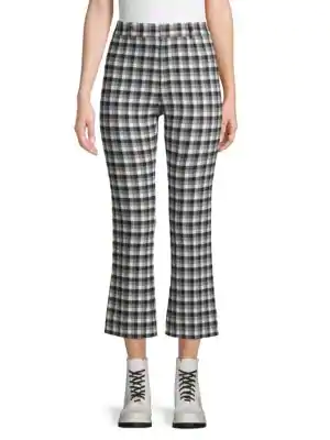 patterned cropped pants