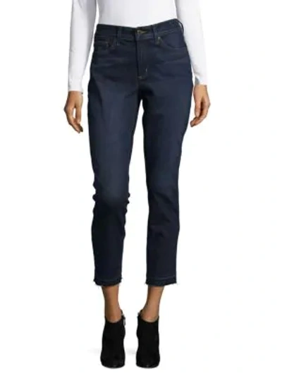 Nydj Frayed Skinny Jeans In Bezel