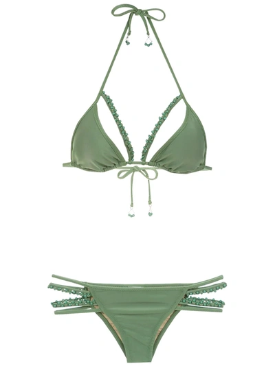 Amir Slama Bikini In Green