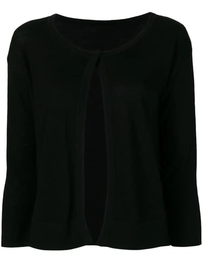 Sottomettimi One Button Cardigan In Black