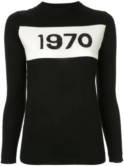 Bella Freud 1970 Knit Sweater In Black