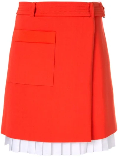 Victoria Victoria Beckham Front In Orange