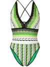 Missoni Mare Knitted Style Swimsuit - White