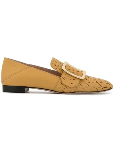 Bally Janelle Loafers In Yellow