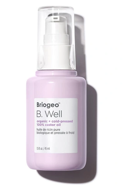 Briogeo B. Well Organic + Cold-pressed 100% Castor Oil, 45ml In Colorless