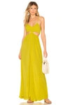 Indah Innocence Maxi Dress In Citrus