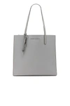 Marc Jacobs The Grind Tote In Gray. In Ghost Grey