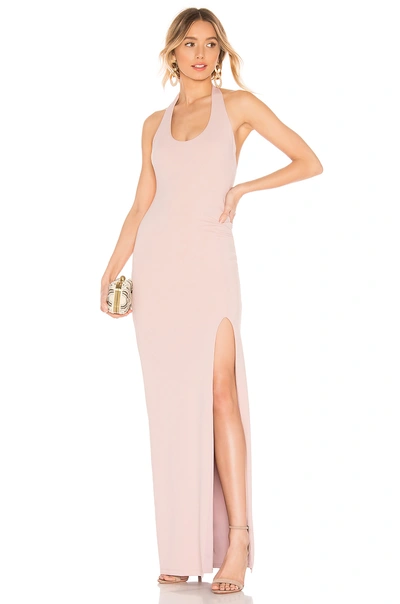 Nookie Passion Gown In Blush. In Dusty Pink