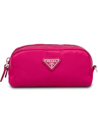 Prada Cosmetics Pouch In Pink