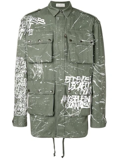 Faith Connexion Customisable Parka Jacket In Green