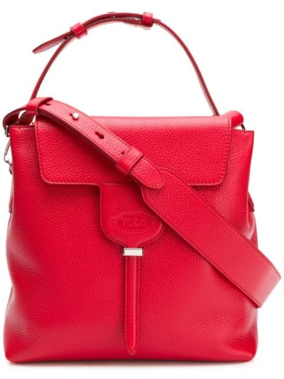 Tod's Joy Small Bag In Red