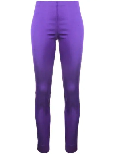 P.a.r.o.s.h Plain Leggings In Purple