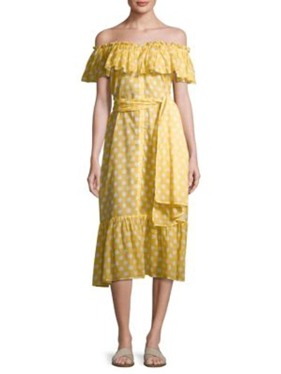 lisa marie fernandez gold dress Vitamin A Women's Cerise Caftan main image 0