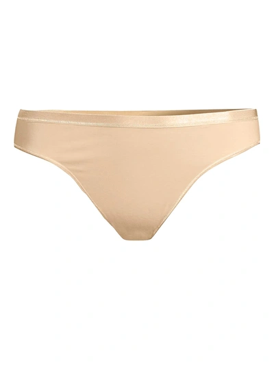 Hanro Cotton Sensation Briefs In Beige