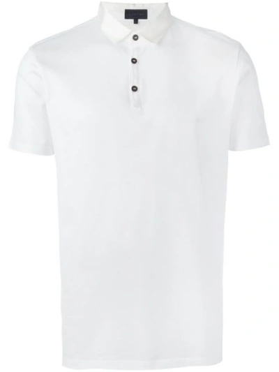 Lanvin Contrast Collar Polo Shirt