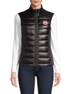 Canada Goose Hybridge Lite Vest In Black Graphite