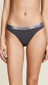 Calvin Klein Underwear Women's Modern Cotton Bikini Briefs In Black White