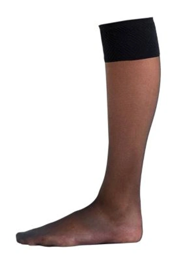 Spanx 2-pair Hi-knee Sheer Knee Highs In Black | ModeSens