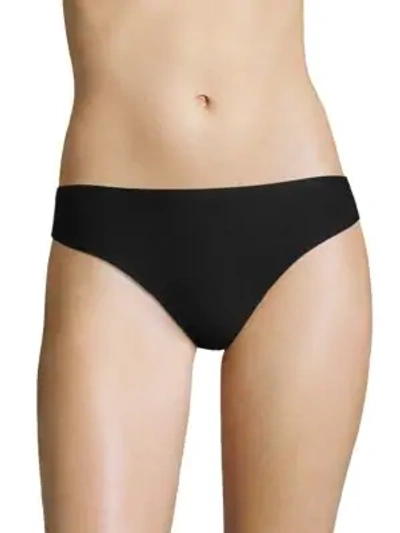 Chantelle Women's Soft Stretch Seamless Regular Rise Thong In Black