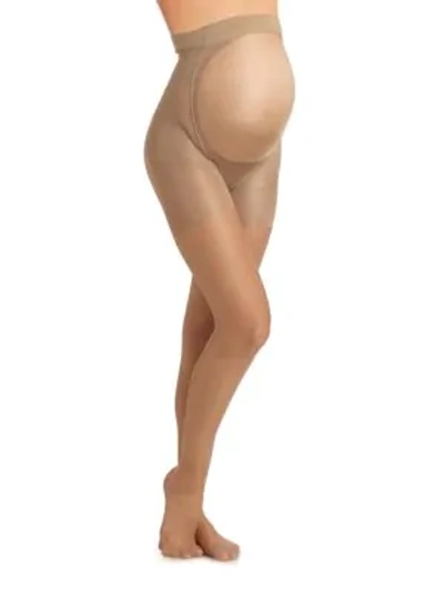 Spanx Mama Maternity Full-length Pantyhose In Nude