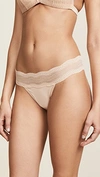 Cosabella Dolce Lace Thong In Blush