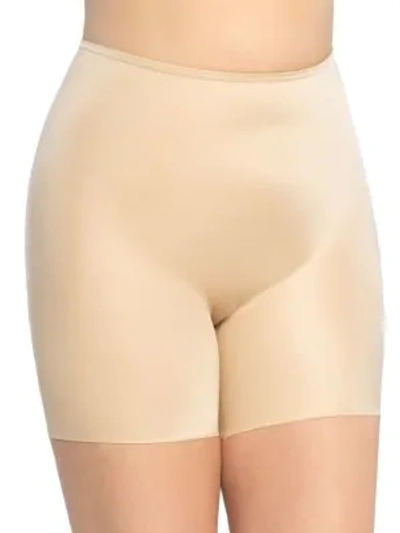 Spanx Plus Power Conceal-her Mid-thigh Shorts In Natural Glam
