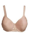 Simone Perele Caresse Minimizer Bra In Peau Rose