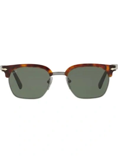 Persol Wayfarer Sunglasses In Brown