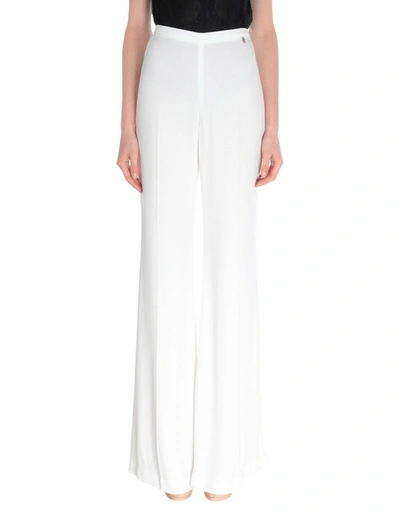 Elisabetta Franchi Casual Pants In White