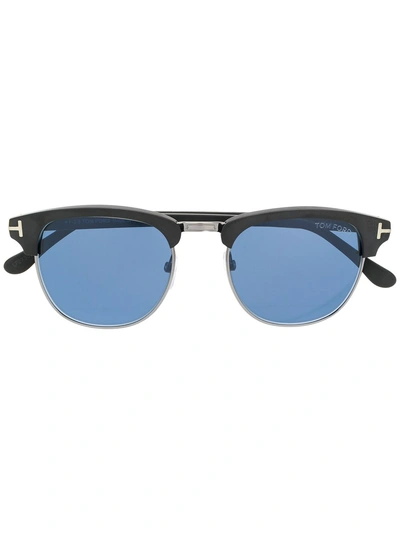 Tom Ford Eyewear Square Frame Sunglasses - Black In 黑色