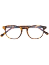 Lgr Wayfarer Frame Glasses In 棕色