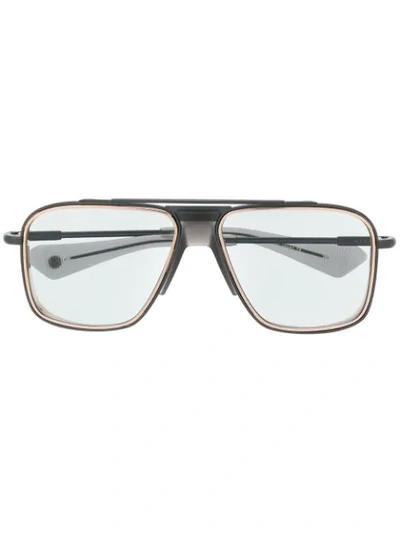 Dita Eyewear Aviator-styled Sunglasses In Grey