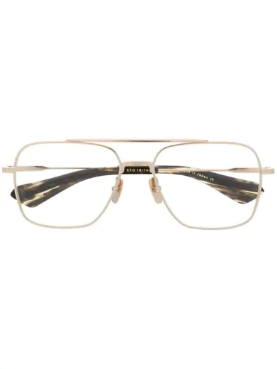 Dita Eyewear Aviator-shaped Glasses In Gold