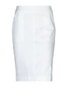 Peserico Knee Length Skirts In Light Grey