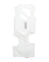 Rick Owens Tank Top In White