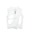 Rick Owens Tank Top In White