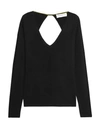 Amanda Wakeley Sweaters In Black