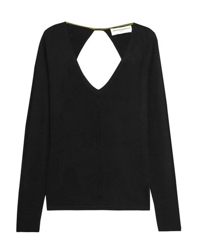Amanda Wakeley Sweaters In Black