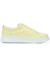 Camper Runner Up Platform Sneakers In Yellow