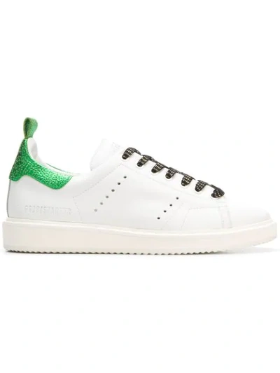Golden Goose 'starter' Sneakers In White Leather