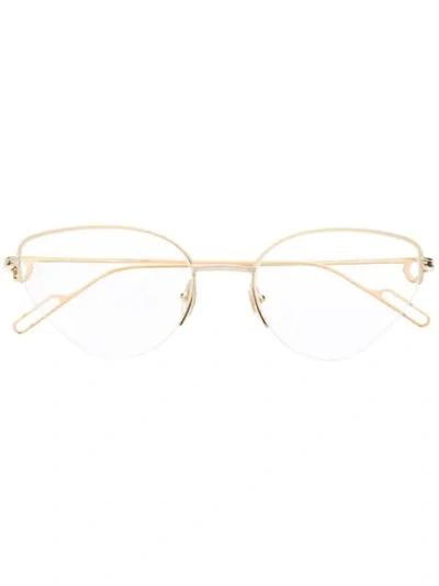 Cartier Rounded Glasses In C001