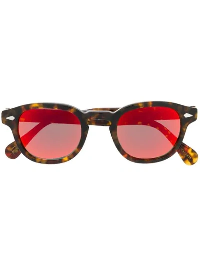 Moscot Lemtosh Sunglasses In Red
