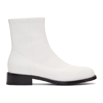 Opening Ceremony White Dani Boots In Black
