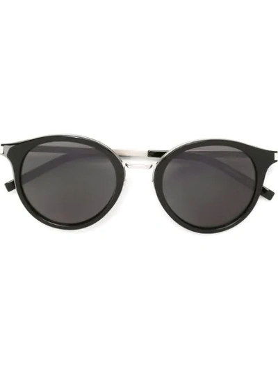 Saint Laurent Men's Classic Mirrored Square Sunglasses, 52mm In Black