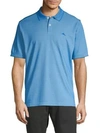 Tommy Bahama Classic Short-sleeve Polo In Download Blue