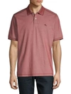 Tommy Bahama Classic Short-sleeve Polo In Sangria Red
