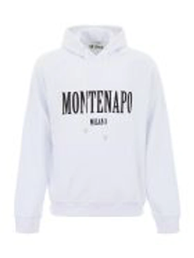 M1992 Montenapo Hoodie In Bianco|bianco