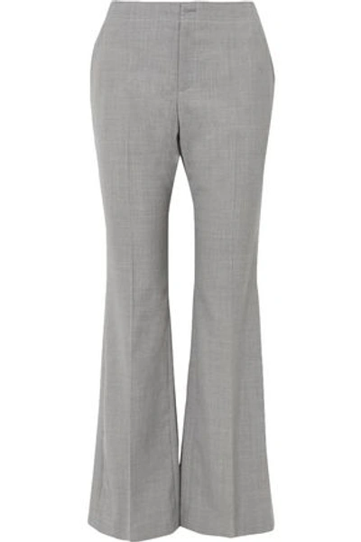 Adeam Woman Woven Flared Pants Gray