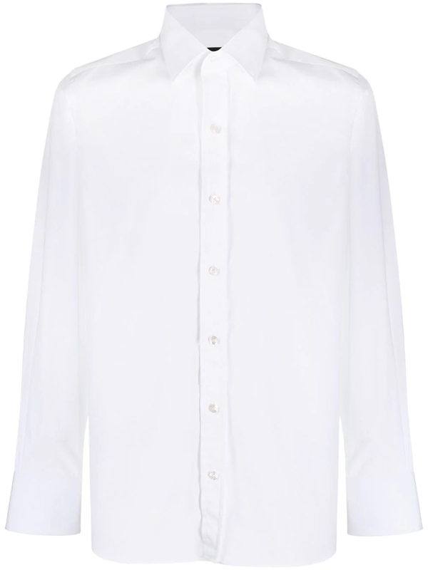 Tom Ford Slim Fit Dress Shirt In White | ModeSens