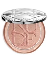 Dior Skin Nude Luminizer Shimmering Glow Powder In Bronze